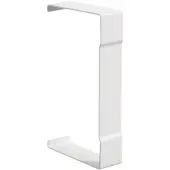 Hager BR6513079016 Schnittkaschierung zu BR/H/N/A/S 68x130mm OT 80mm aus Stahlblech verkehrsweiß
