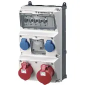 MENNEKES 930007 AMAXX Steckdosen-Kombination, IP44