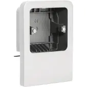 Hager SL200559119016 Geräteträger universal für UP-Geräte mit Rahmen zu SL 20x55mm verkehrsweiß