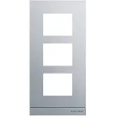 Busch-Jaeger 41393CF-A-03 Frontplatte Audio, 1/3, aluminium 2TMA200160A0033 41393CFA03