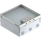 OBO 7427248 Bodentank komplett mit Modulträger Edelstahl, rostfrei A2 1.4301 UDHOME4 2V UT U