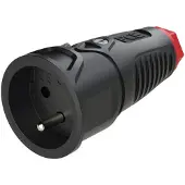 Pce 2410-SR Gummiertes Netzsteckdose 16A IP20