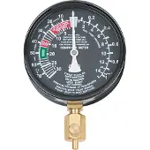 Ks Tools Manometer Ø 92mm auf Platte montiert