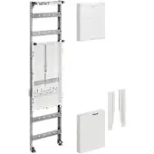 Hager ZU32A Einbausatz, univers Z, Höhe 1050mm, 1 Zählerplatz, 1-feldig, mit Hutschiene