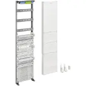 Hager ZU37VT3APZ2 Verteilerfeld, univers Z, Höhe 1050mm, 3-reihig, 1-feldig, m. RfZ u. APZ unten