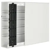 Hager FB6023009016 Leitungsführungskanal mit Geräte/Trennwandeinbauoption PVC FB 60x230mm vweiß - 2 Meter