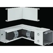 Hager FWKP6006049016 Inneneck FWK-Plus 60x60 mm weiß pulverbeschichtet