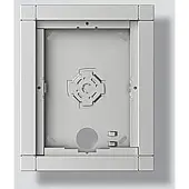 Siedle Aufputzgehäuse GA 612-1/1-01 SM silber-metallic
