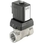 Burkert Magnetventil G2'' NC Edelstahl NBR 0-10bar/145psi 230VAC 6213 222205