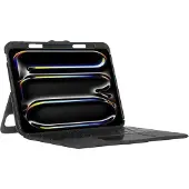 Targus Versavu - keyboard and folio case - Tastatur & Folio-Set - Nordic ISO - Schwarz