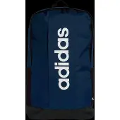 Adidas Rucksack PERFORMANCE "LINEAR", blau (dunkelblau, weiß), Rucksäcke, Damen, Obermaterial: 100% Polyester, Rucksack, mit 18,5 L Volumen, mit Reißverschlusstasche vorne, aus Polyester
