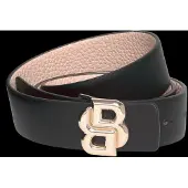 BOSS Ledergürtel "Icon-G Sr30" mit Double-B-Monogramm