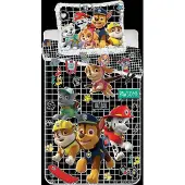 Paw Patrol Kleinkind Bettbezug Weiß - 100 x 140 cm - Baumwolle