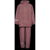 CeLaVi Basic Rainwear set -solid PU rose brown (694) 110