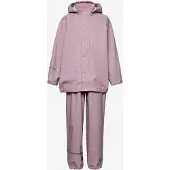 CeLaVi Basic Rainwear set -solid PU mauve shadow (616) 130