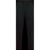 Lindbergh Jogginghose , Herren, Gr. S, N-Gr, schwarz, Web, Obermaterial: 75% Polyester, 22% Viskose, 3% Elasthan, unifarben, lang, Hosen Jogginghose, mit elastischem Bund mit Kordelzug