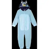 Bluey Fleece Langärmeliger Schlafanzug