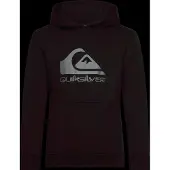 Quiksilver - Kid's Comp Logo Hoodie - Hoodie Gr 8 schwarz/grau