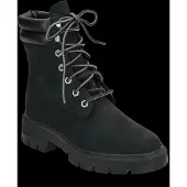 Timberland Winterstiefel "CORTINA VALLEY MID LACE UP WATERPROOF BOOT", Damen, Gr. 41, schwarz, Leder, Schuhe Winterstiefel, Winterschuhe, Winterboots, Schnürboots, Schnürstiefel, wasserdicht