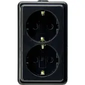 Kopp Steckdose sw