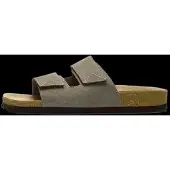 Selected Herren Sandale, Modell SLMBASTIAN, aus Wildleder, Farbe: Grün