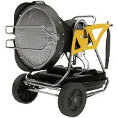 Master Climate Solutions Infraot-Heizstrahler XL 91 / XL 9 SR - 710 x 970 x 990 / mit Thermostatanschluss / 190