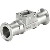 Burkert Tri-Clamp-Fitting aus Edelstahl DN50 für Schaufelrad-Durchflusssensor - Bürkert S030 - 443398