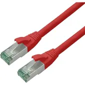 Roline RM Patchkabel Cat.6A S/FTP (PiMF), rot, 10 m