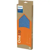 Philips OneUp Ersatzpad - Einzelpack, Mopppad , Stabstaubsauger, Grau, , OneUp, 120 mm