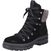 Rieker Booties X8200-00, Winterschuhe, Damen, Schwarz, Größe: 38