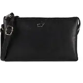 Braun Büffel Umhängetasche HANNA CLASSIC Umhängetasche schwarz Damen - Leder