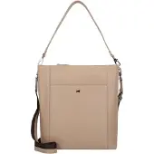 Braun Büffel Handtasche HANNA Tote Bag beige Damen - Leder