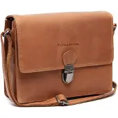 The Chesterfield Brand Umhängetasche Lunor Flapoverbag Cognac braun