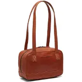 The Chesterfield Brand Leder Schultertasche Fenno Shoulder Bag Cognac braun