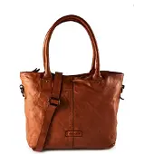 Harold's Schultertasche Submarine Shopper Cognac braun