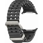 Samsung Marine Band ET-SNL70 für die Galaxy Watch Ultra, Band, Smartwatch, Grau, , Galaxy Watch Ultra, Silber