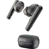 Poly Voyager Free 60+ UC Carbon Black Earbuds +BT700 USB-A Adapter +Touchscreen-Ladeetui, Kabellos, Anrufe/Musik, Kopfhörer, Schwarz