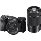 Sony α 6100, 24,2 MP, 6000 x 40000 Pixel, CMOS, 4K Ultra HD, Touchscreen, Schwarz