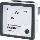 Voltcraft AM-72x72/300V AM-72x72/300V Analog-Einbaumessgerät AM-72x72/300V 300 V Drehspule