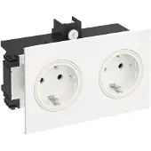 Obo Bettermann Rehau Steckdose 2-fach SIGNA IN rws BRK 2STD (6121014)