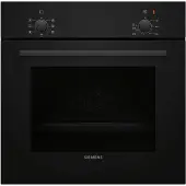 Siemens HB010FBA1 - iQ100 Backofen mit 5 Jahre Garantie, Edelstahl, 3D Heissluft, 60 x 60 cm
