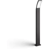 Philips LED-Wegelampe Splay, 96 cm, 2.700 K, anthrazit, IP44