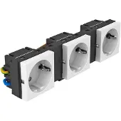 OBO Bettermann Vertr Modulträger 3x1fach MT45V 3 3WS V (7408697)