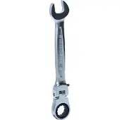 Ks Tools GEARplus Gelenk-Ratschenringmaulschlüssel feststellbar - 503.4813