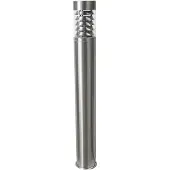 Heitronic Außenleuchte Ø100x1000mm Edelstahl IP44