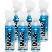 Boost Oxygen Sauerstoffdose zum Inhalieren Peppermint, mittel, 6x5L