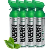 Boost Oxygen Sauerstoffdose zum Inhalieren Natural, groß, 4x9L