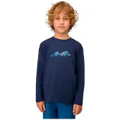 Mammut - Kid's Core Longsleeve Logo - Longsleeve Gr 128 blau