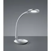 TRIO LED Tischlampe Cobra grau