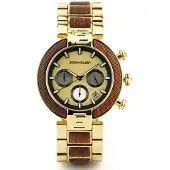 Edenholzer Holzuhr Herren Armbanduhr Chronograph Sumba ED066-003